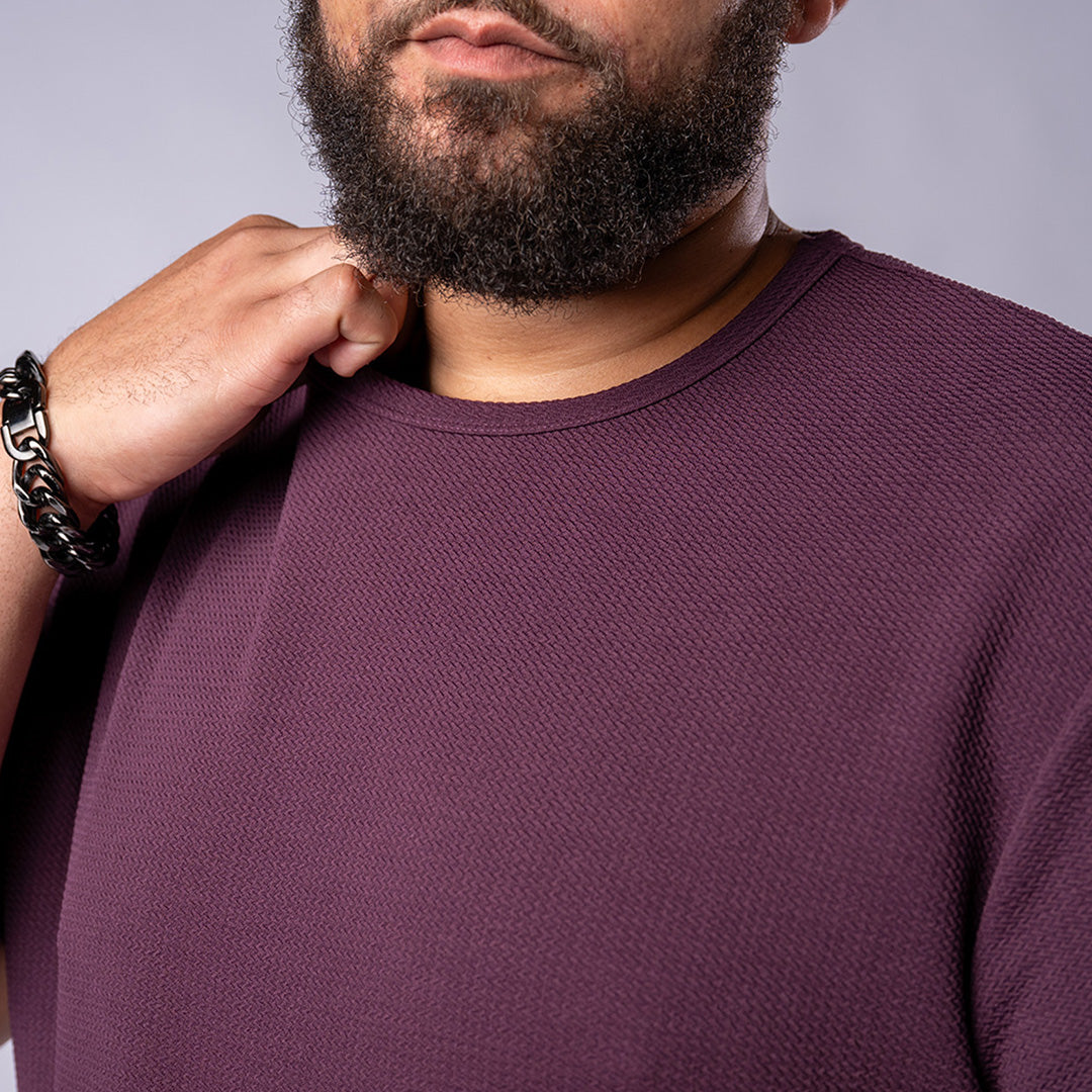 Bullet Tee - Dark Purple