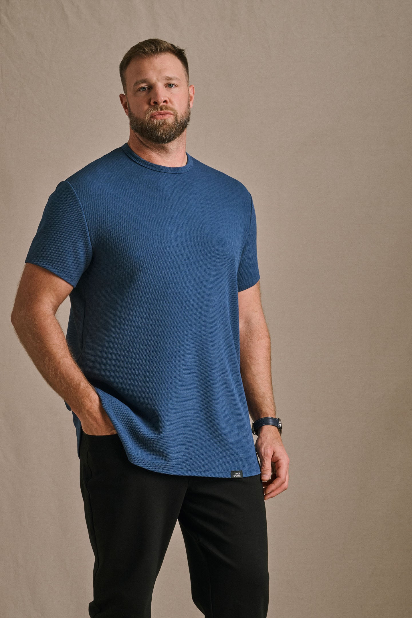 Bullet Tee - Evening Blue