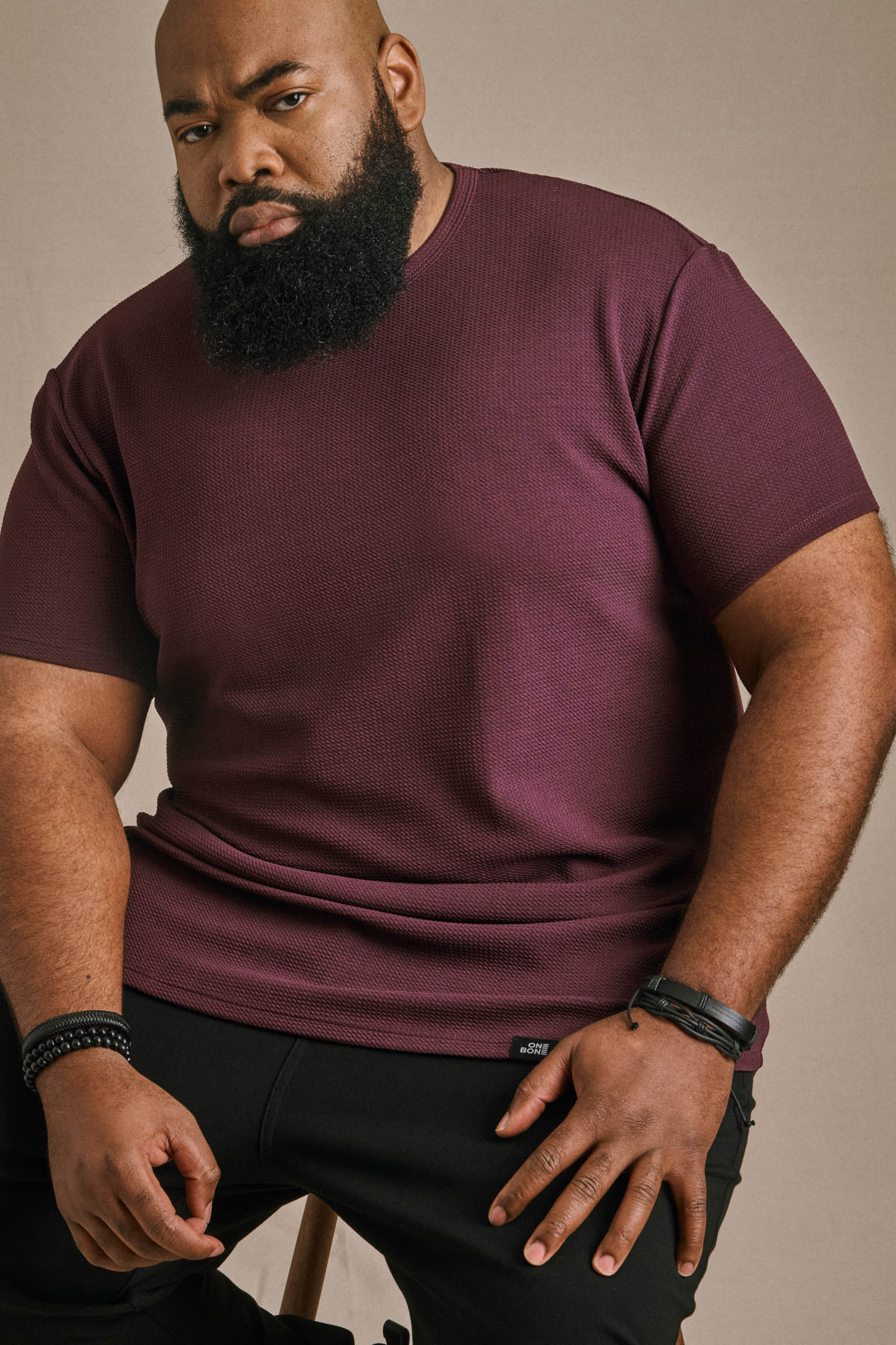 Bullet Tee - Dark Purple