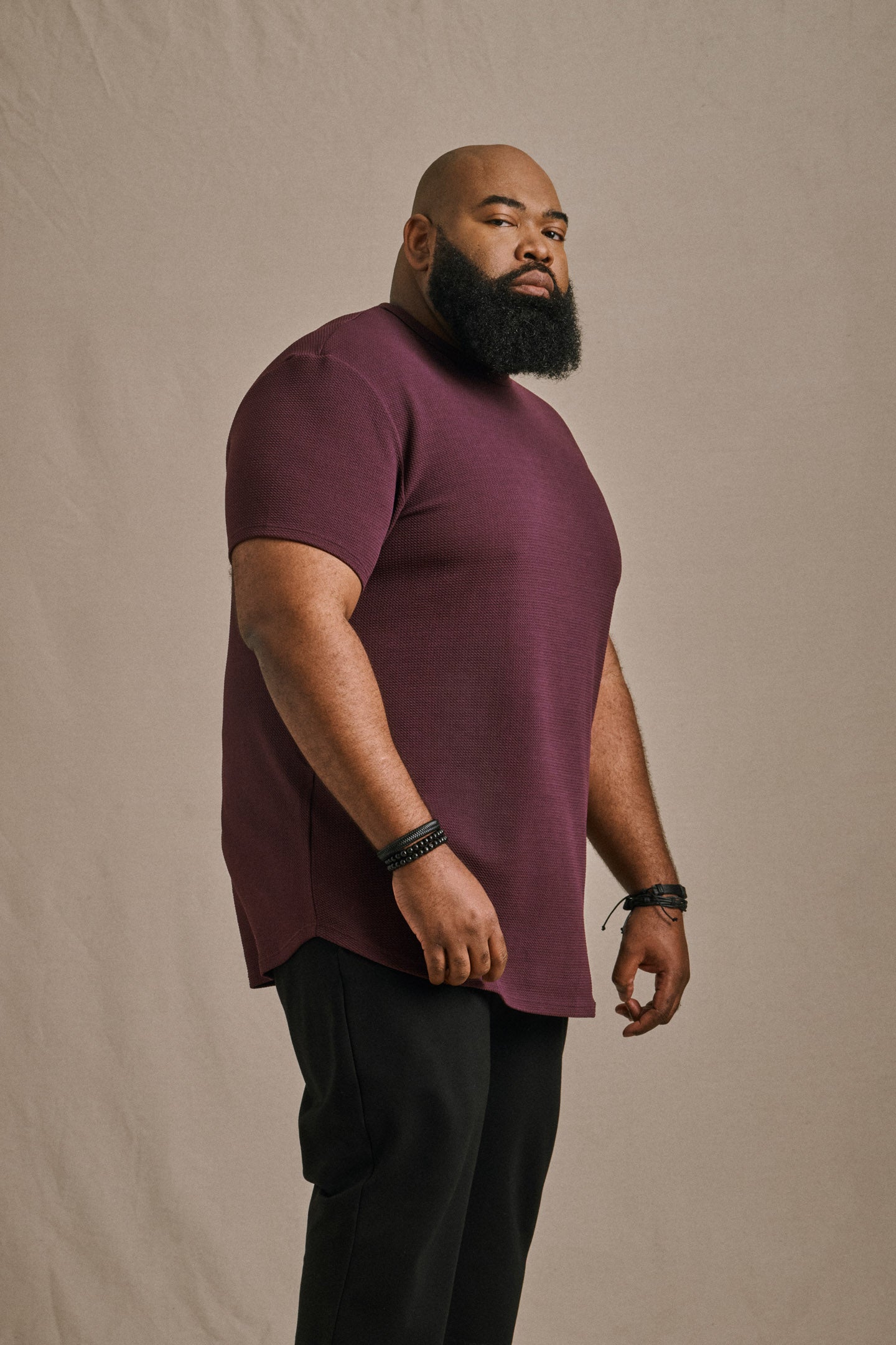 Bullet Tee - Dark Purple