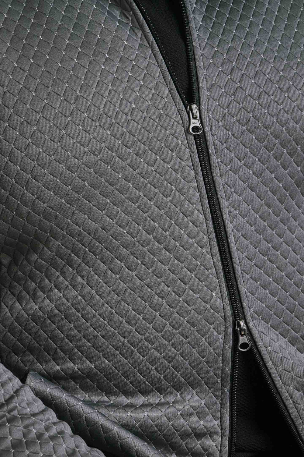Quilt Bomber - Grey