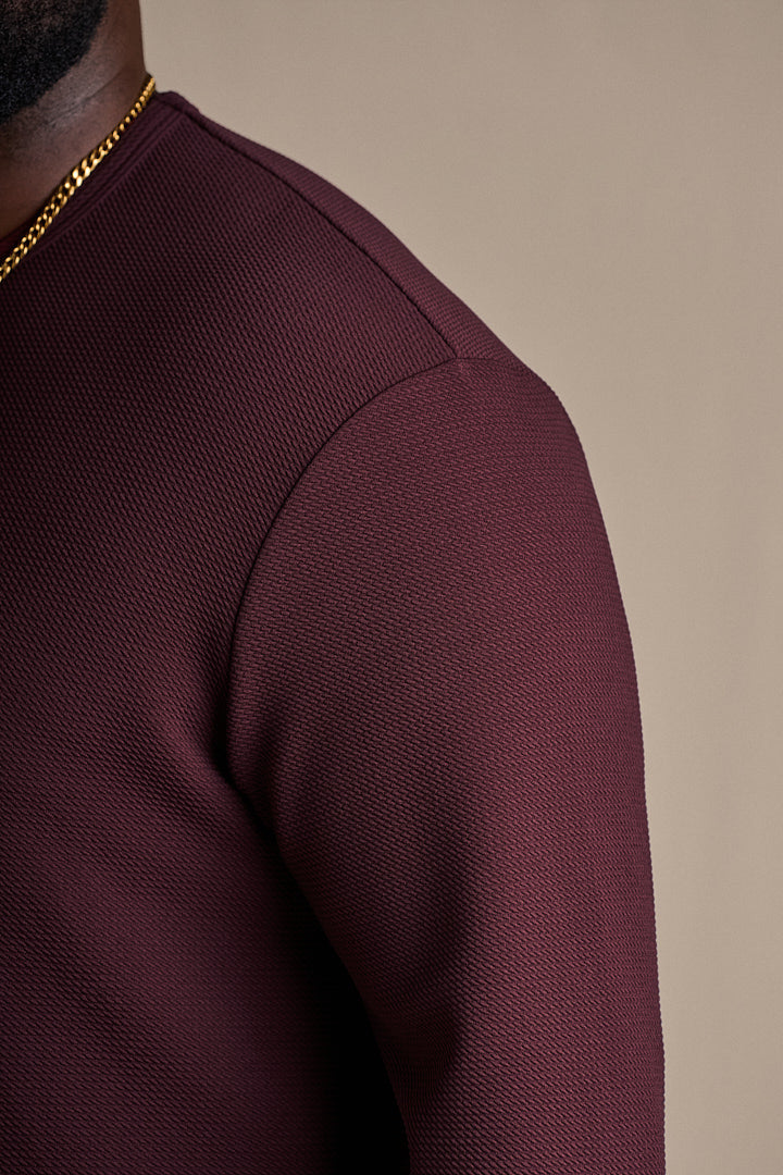 Bullet L/S - Burgundy