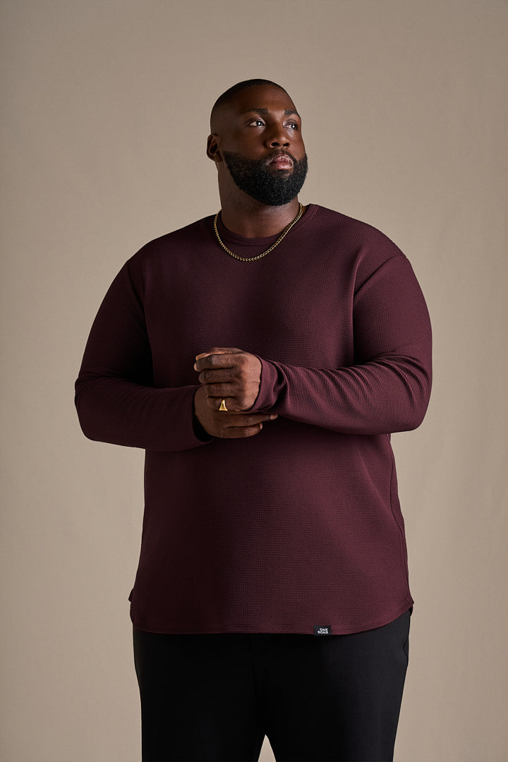 Bullet L/S - Burgundy