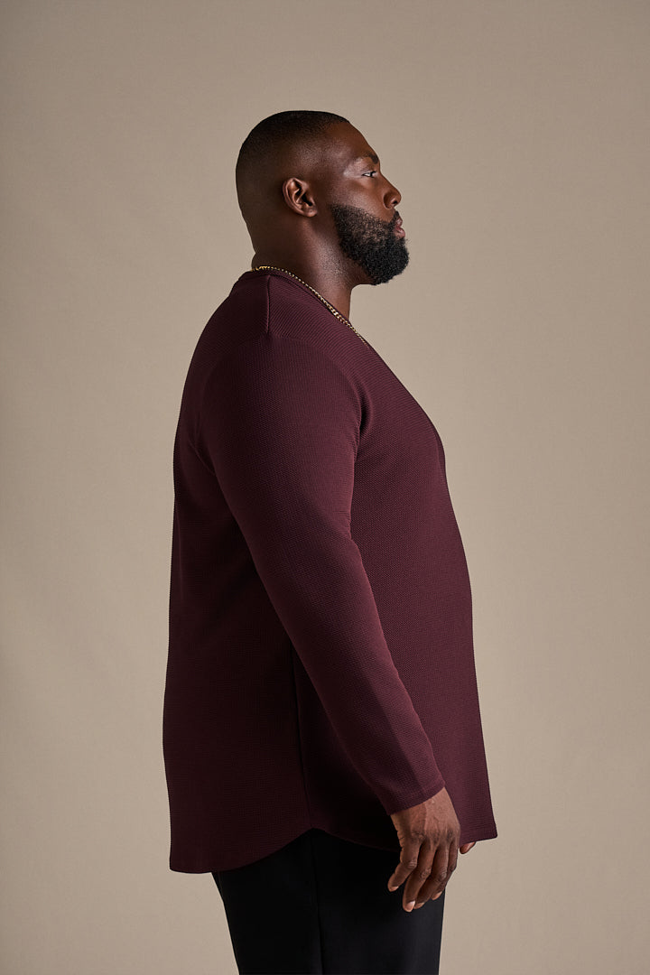 Bullet L/S - Burgundy