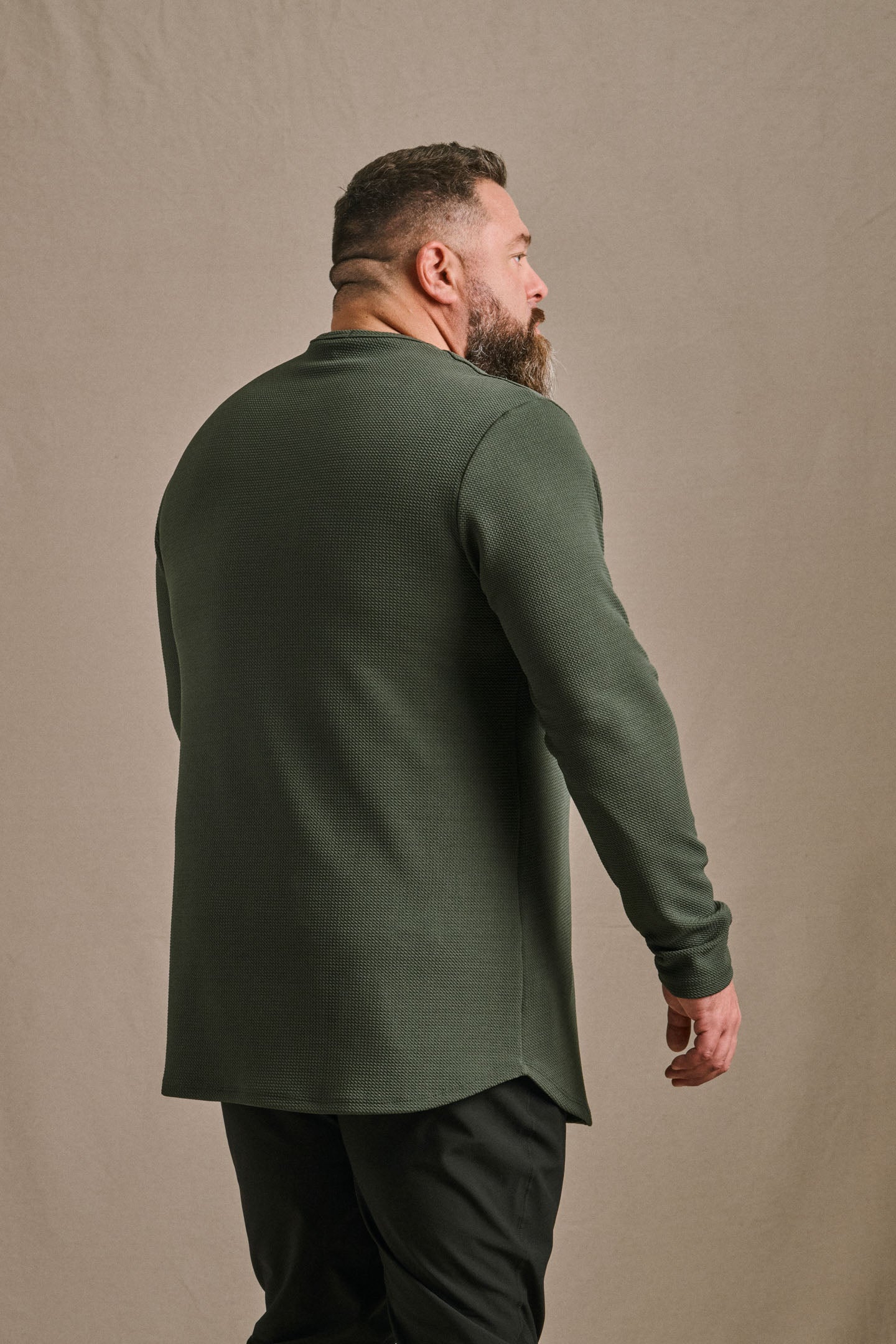 Bullet L/S - Dark Green | Mens Long Sleeve | One Bone Brand – ONE BONE