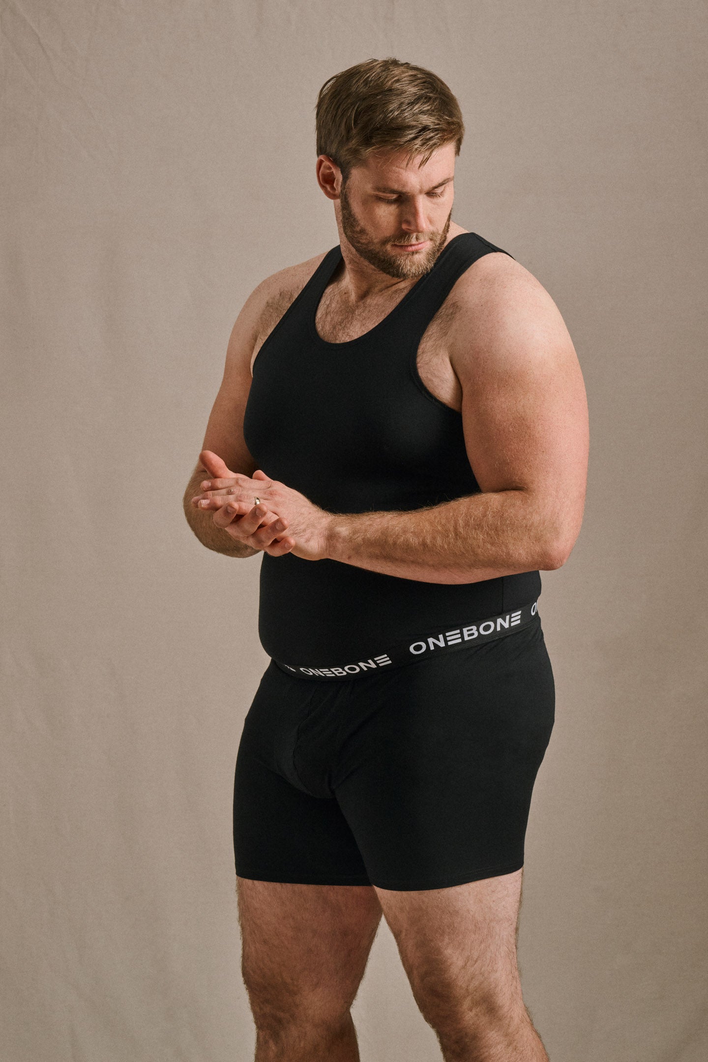 Everywear Boxer Brief Underwear - Black