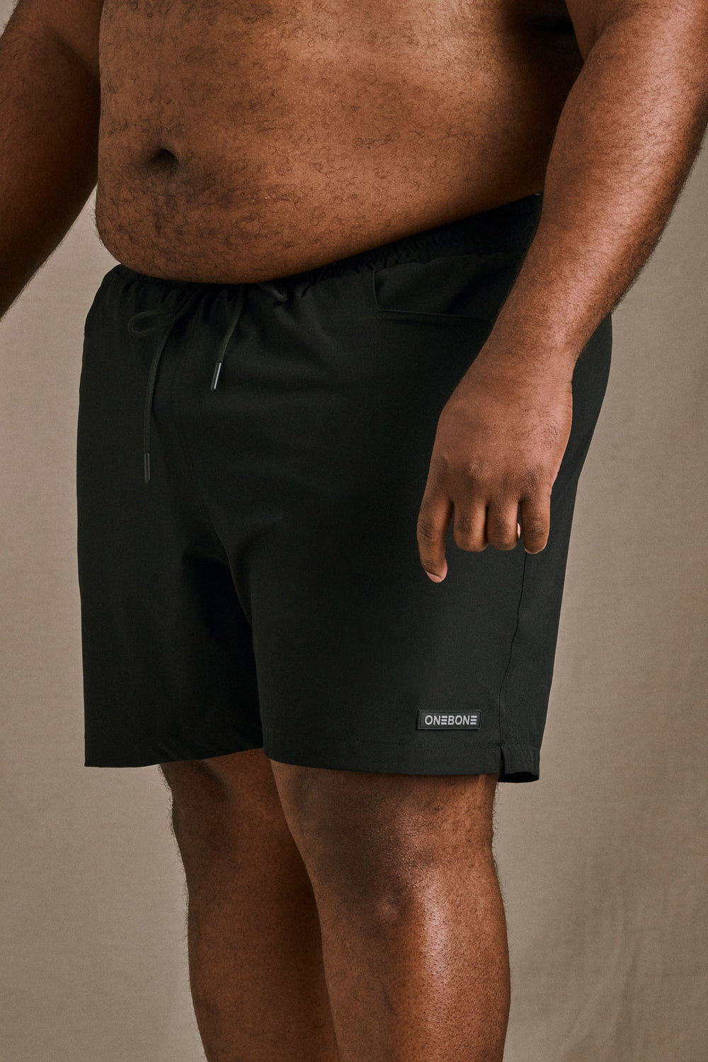 Hybrid Swim Short - Black/Pink Liner