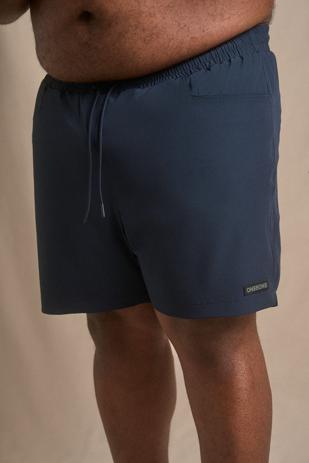 Short de bain hybride - Marine
