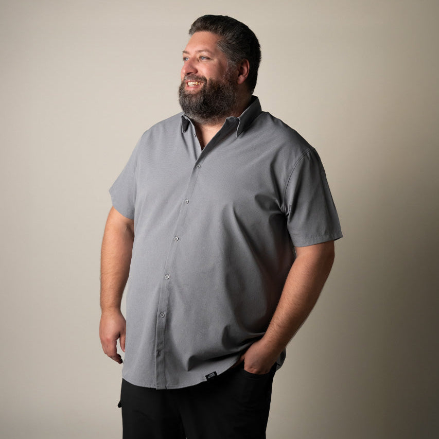 model-specs: Justin is 6'8 | 300 lbs | size 3