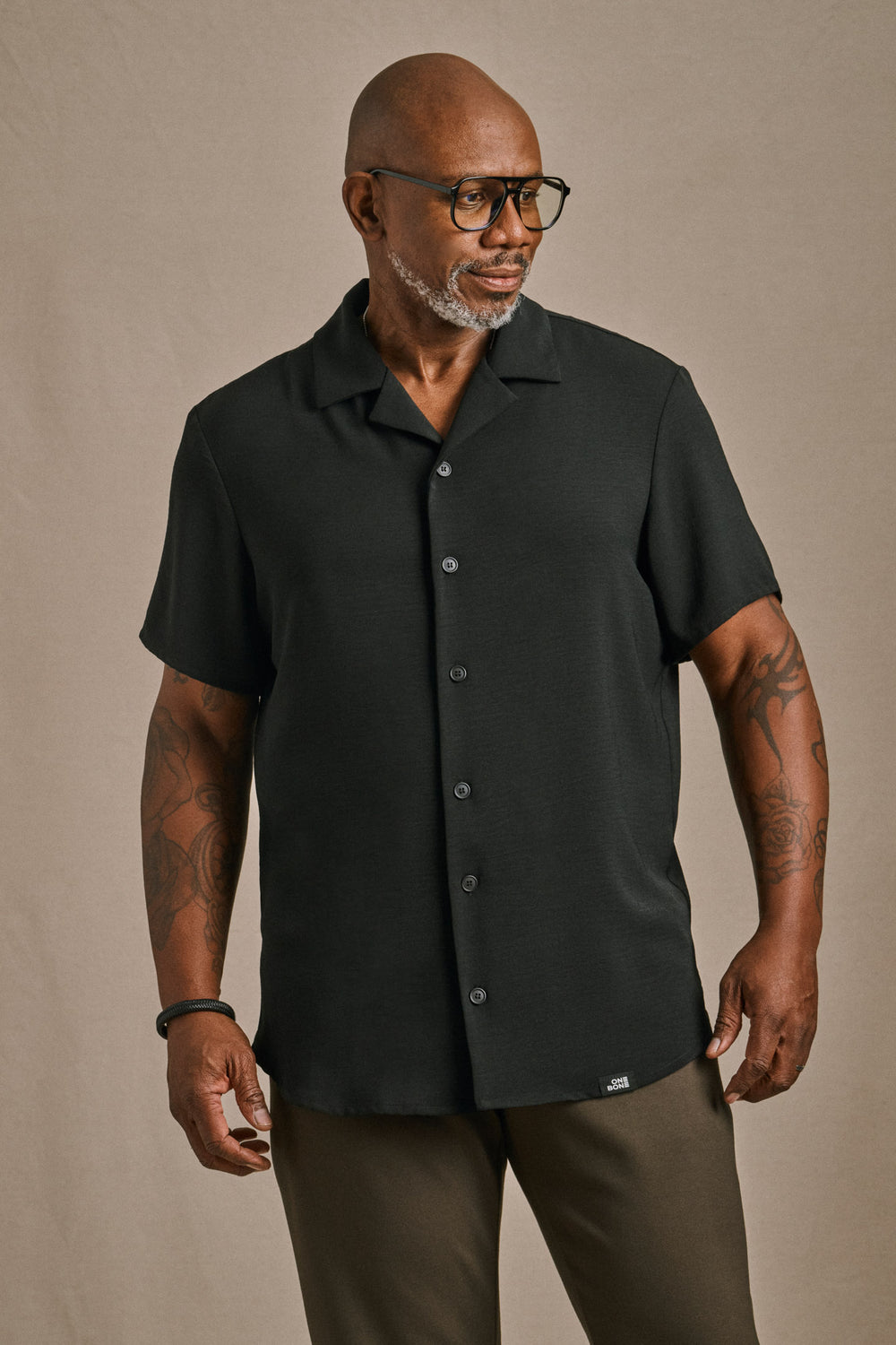 Airflow Yacht Shirt - Black