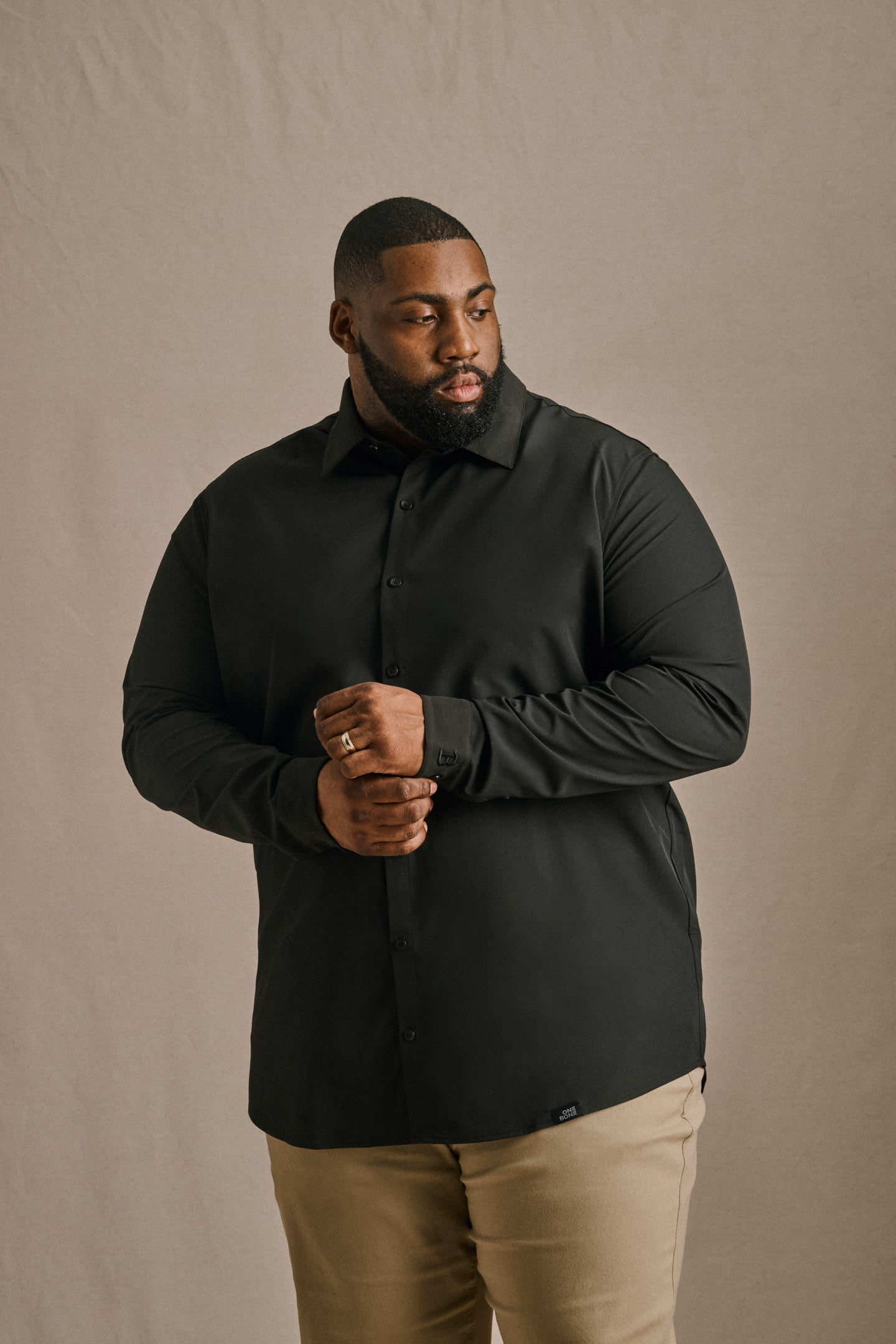 SmartFit Dress Shirt - Black