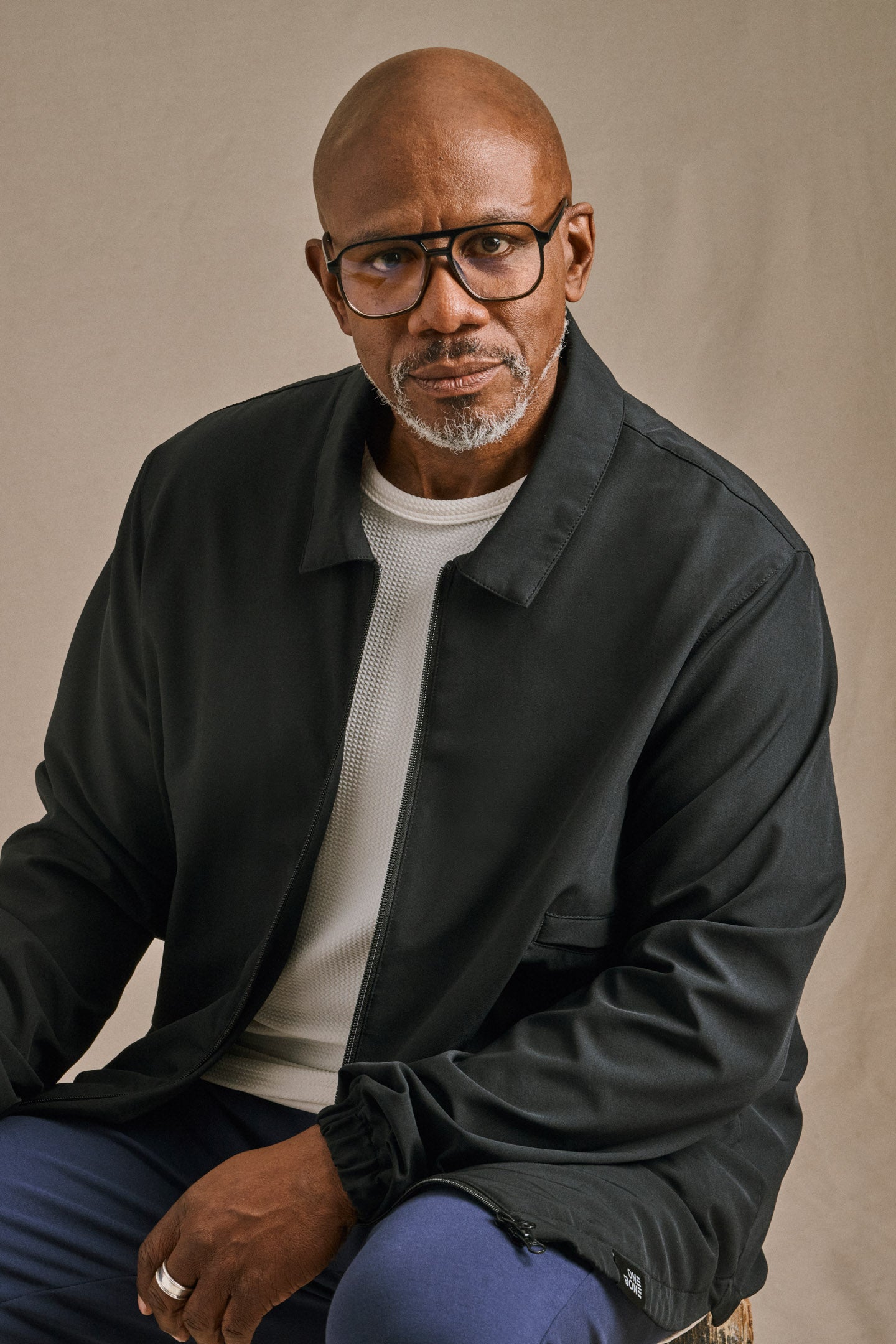 Full Zip Lightweight Coaches Jacket - Black