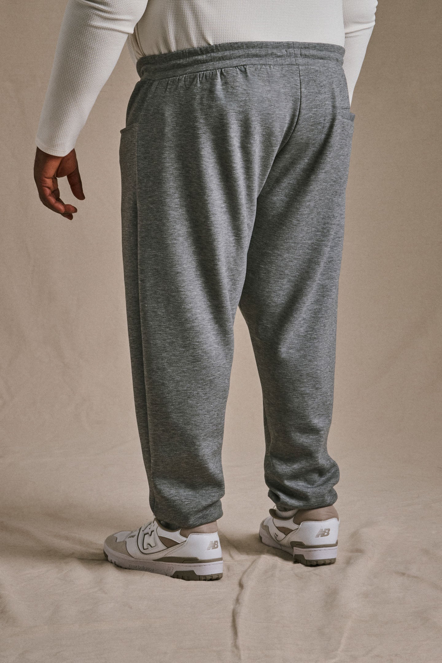 Tech Jogger - Heather Grey