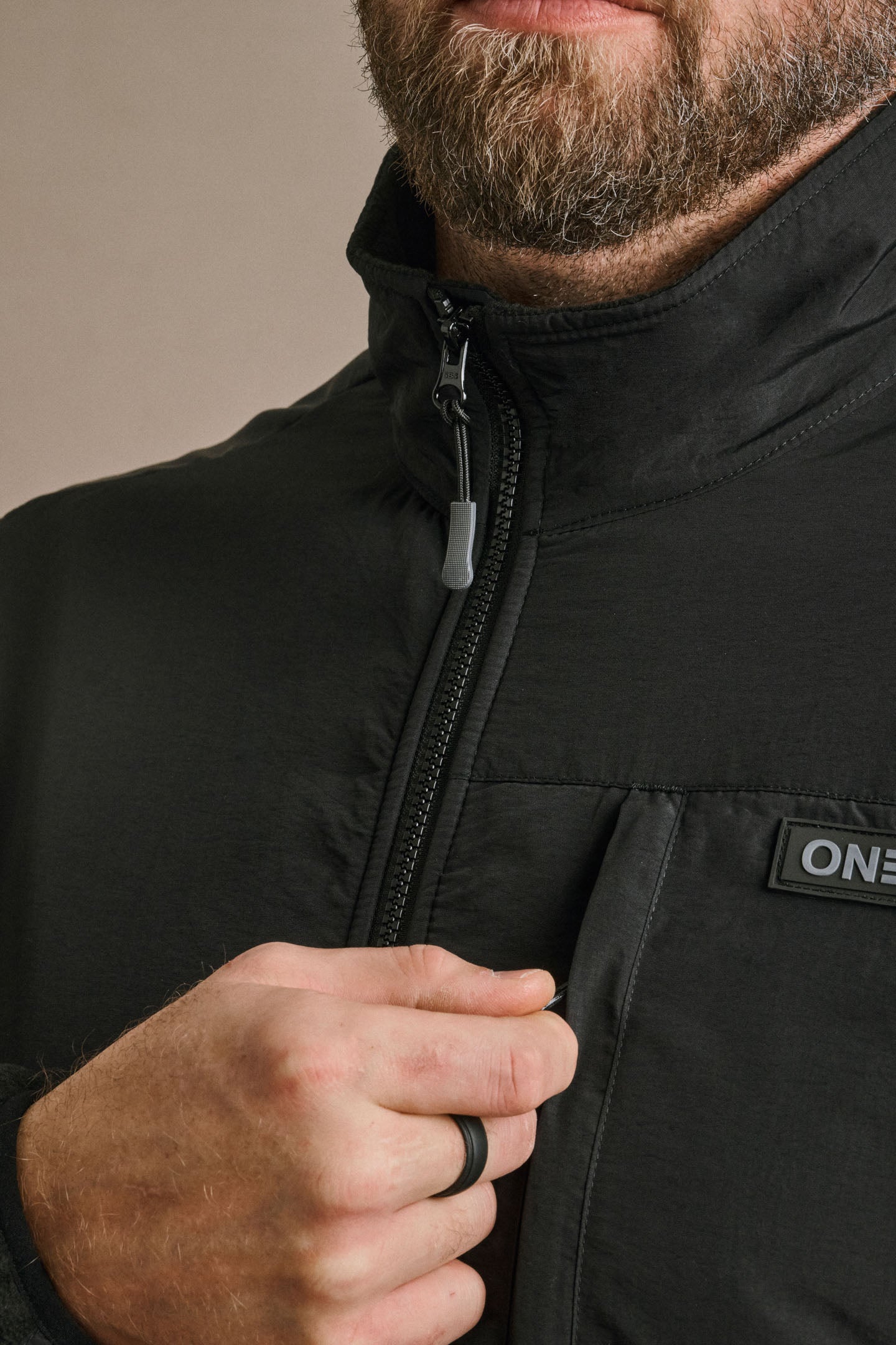 IENA　BLACK パフィージャケット Nanushka jacket ZACHARIE men's black color NU24PFJK01499 at PRM US