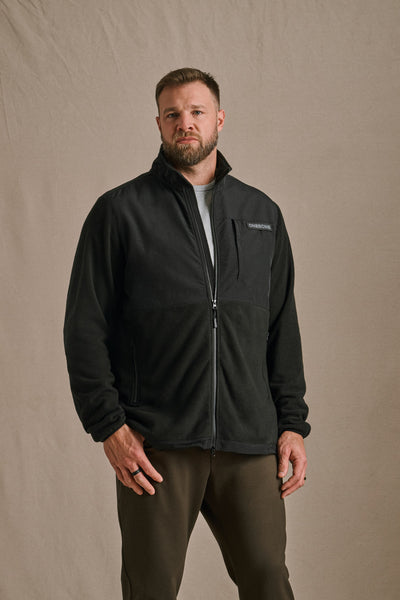 IENA　BLACK パフィージャケット Everywear Fleece Zip-Up - Black | Mens Jacket | One Bone Brand