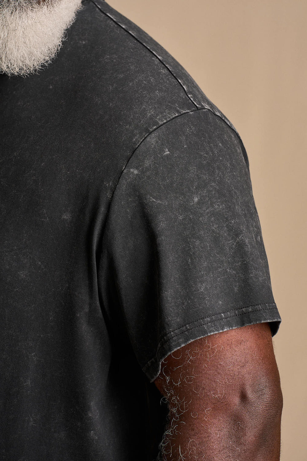 Stone Wash Tee - Black Marble