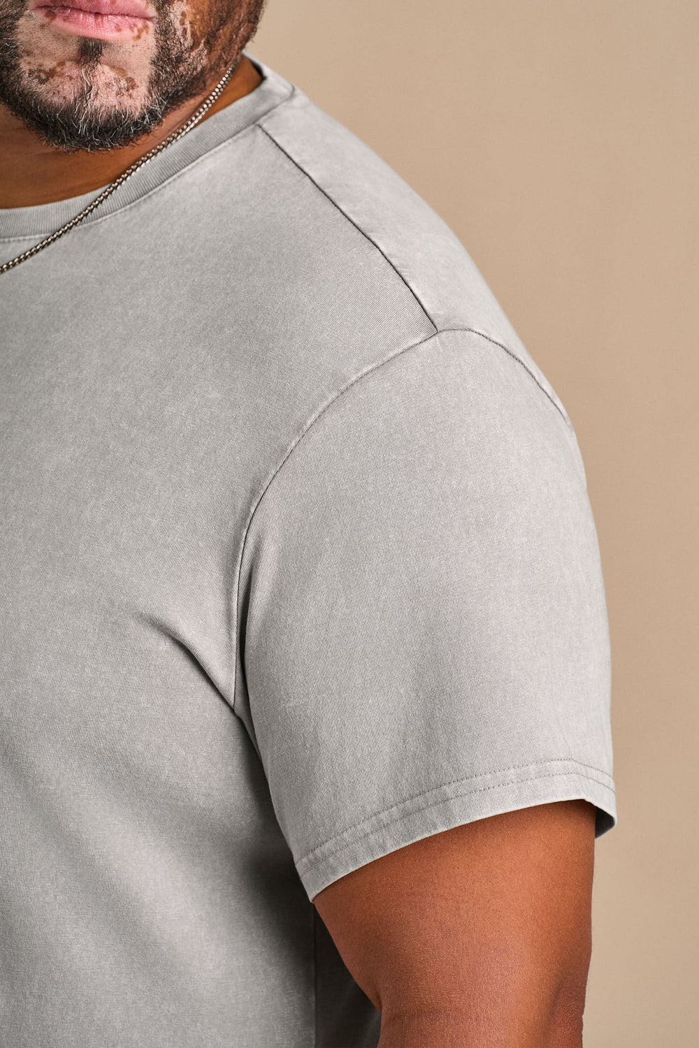 Stone Wash Tee - Grey