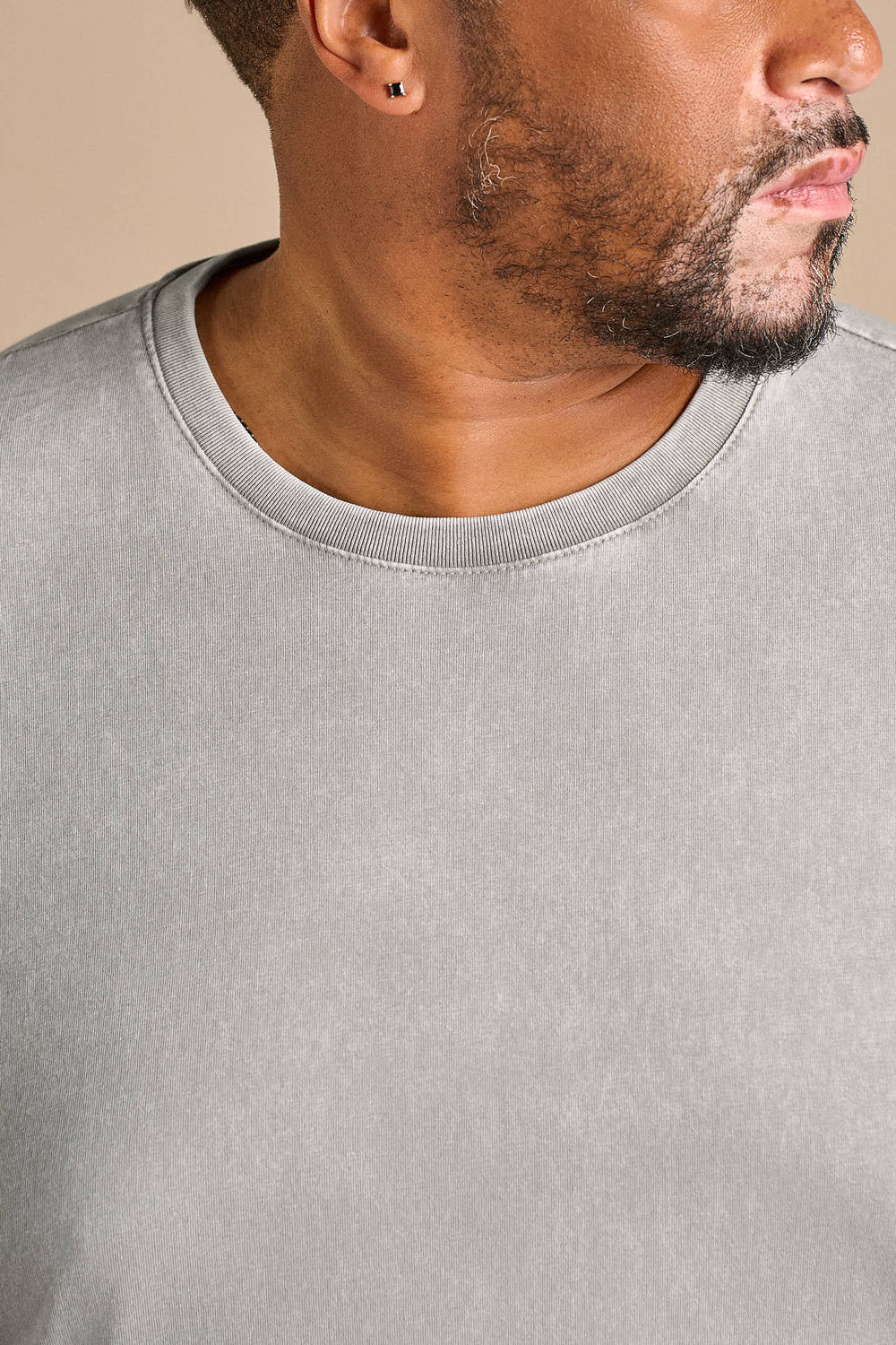 Stone Wash Tee - Grey