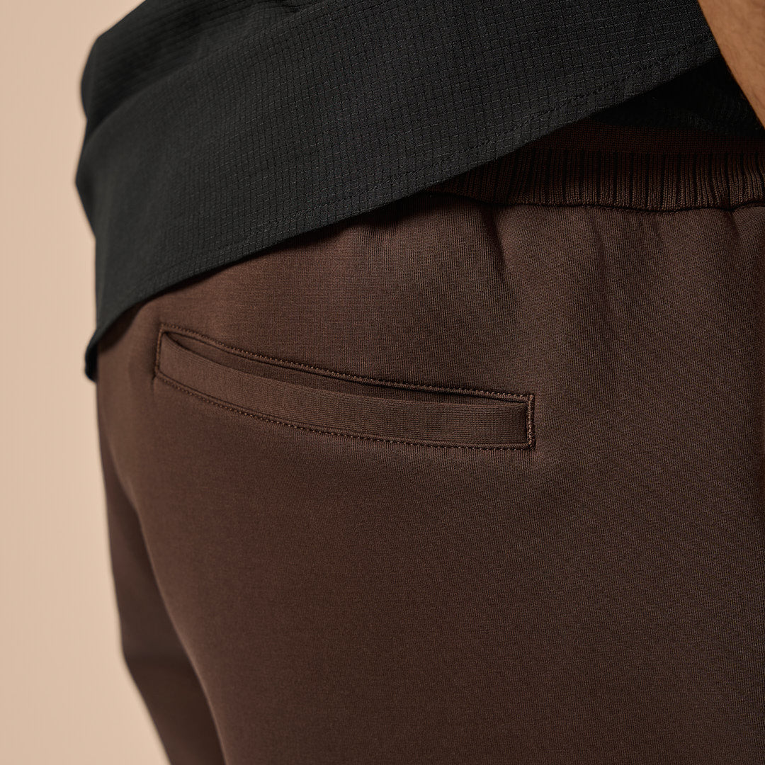 Pin Tuck Pant - Coffee
