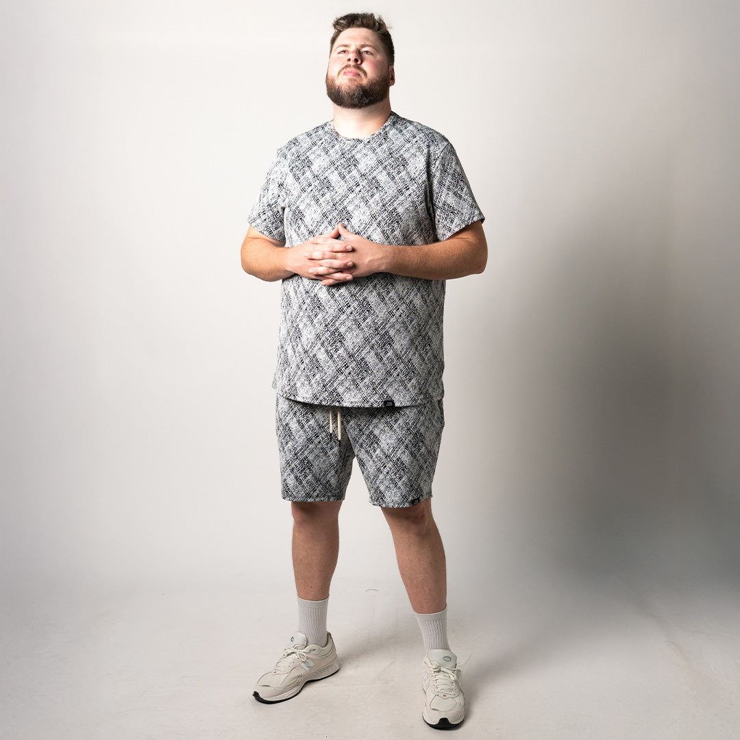 Jacquard Printed Shorts - Static