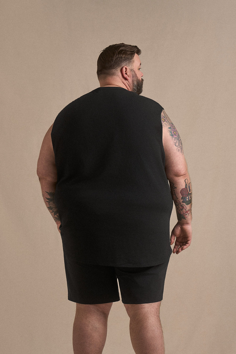 Cotton Cut Off - Black