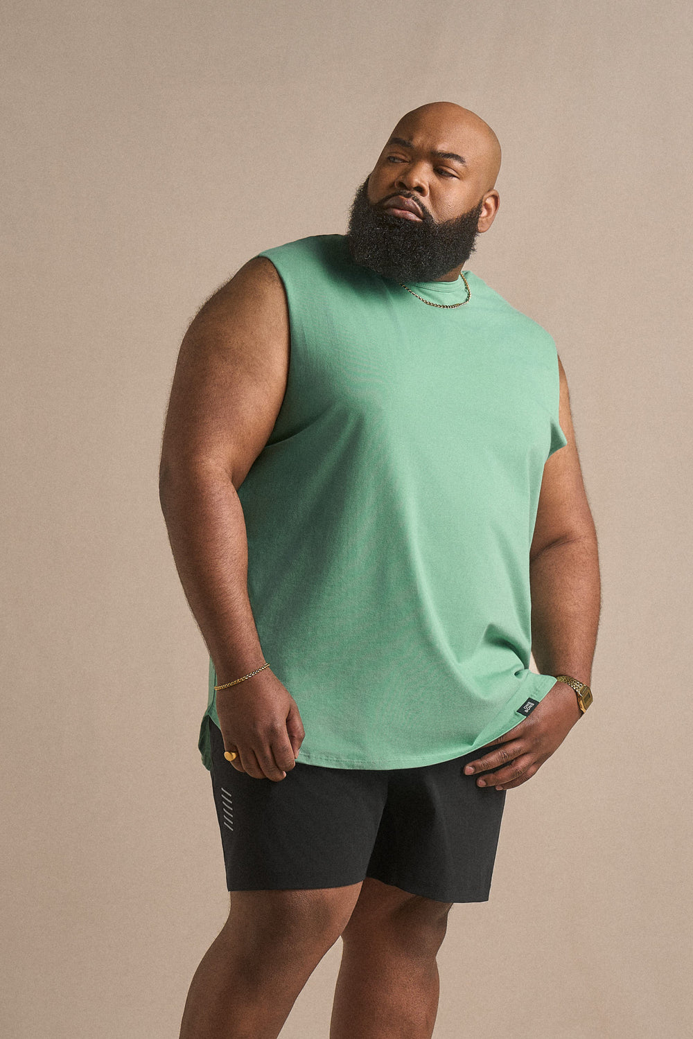 Cotton Cut Off - Mint