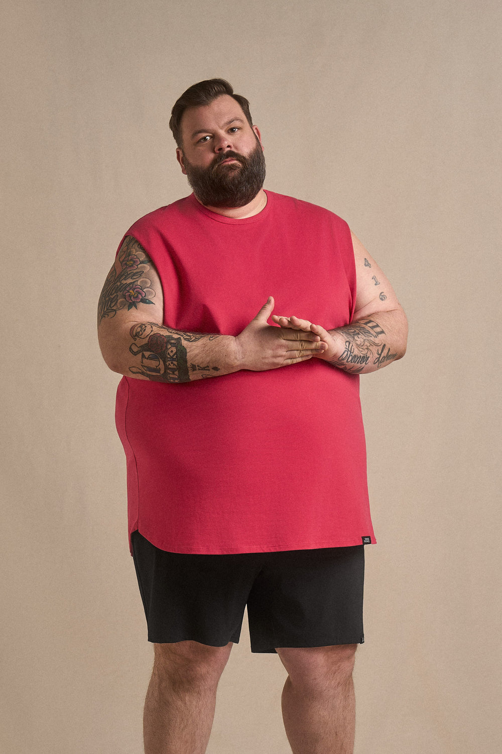Cotton Cut Off - Solo Red