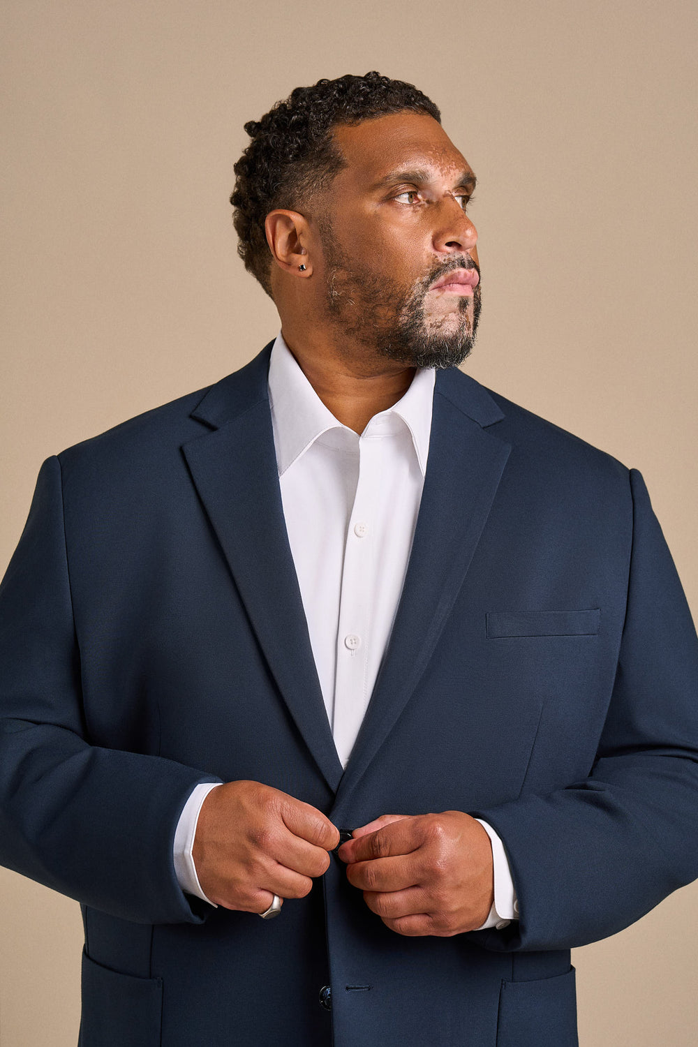 SmartFit Blazer - Navy