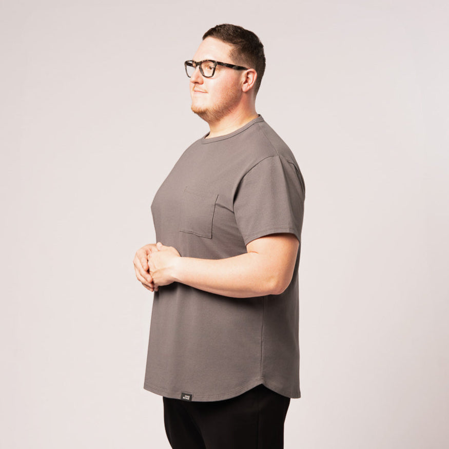 T-shirt à poche – Blanc