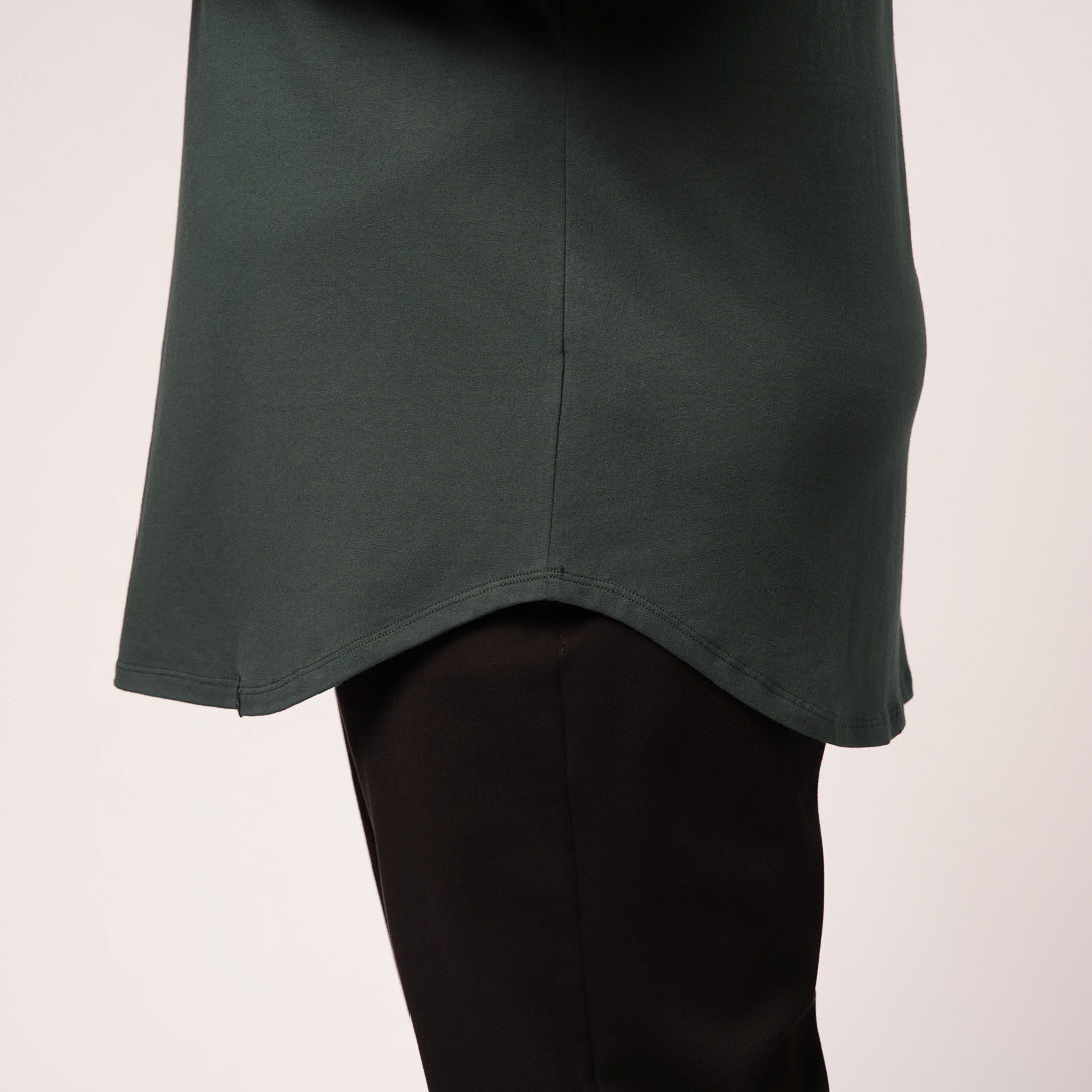 Scoop - T-Shirt - Carbon Green