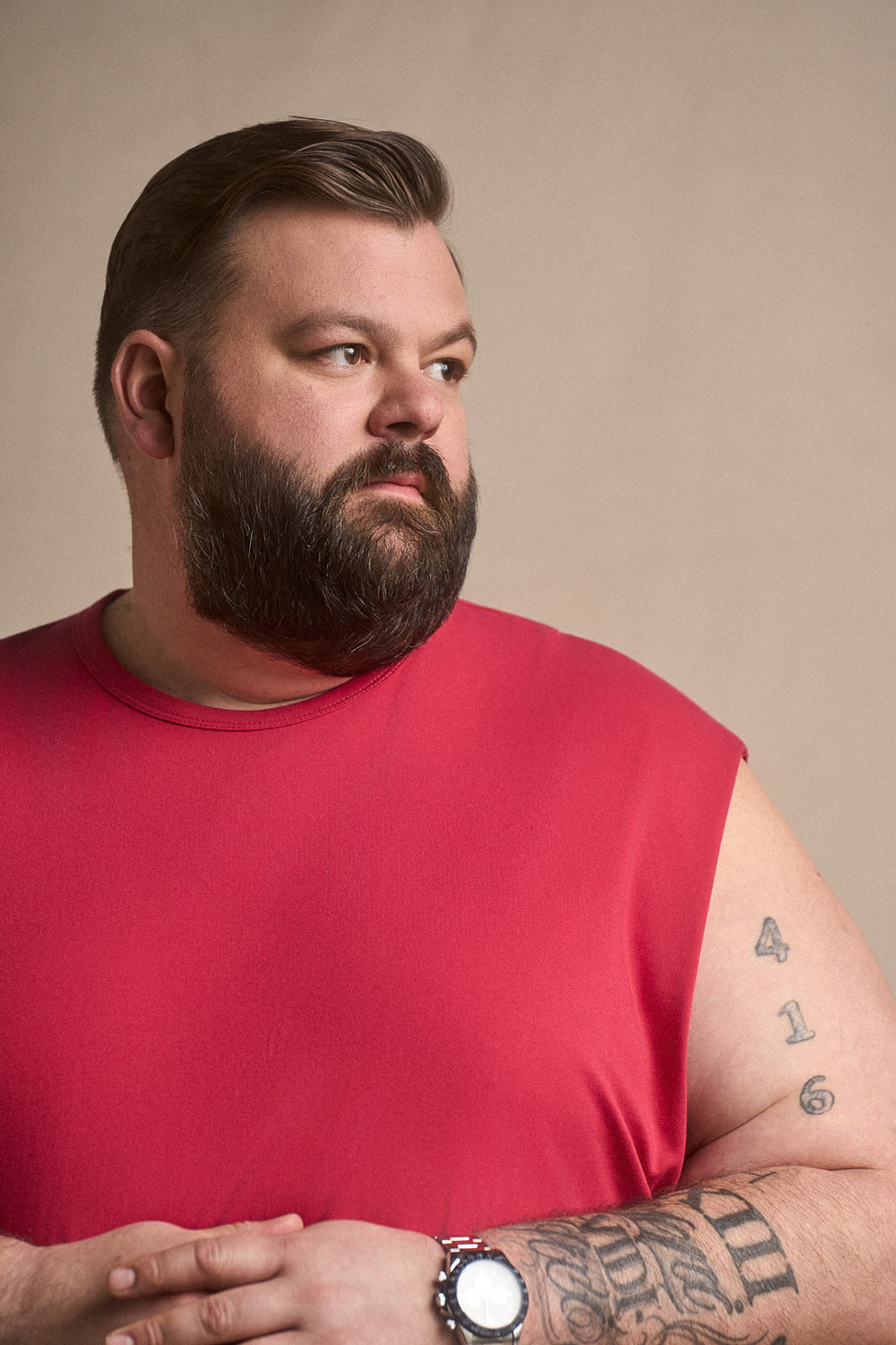 Cotton Cut Off - Solo Red