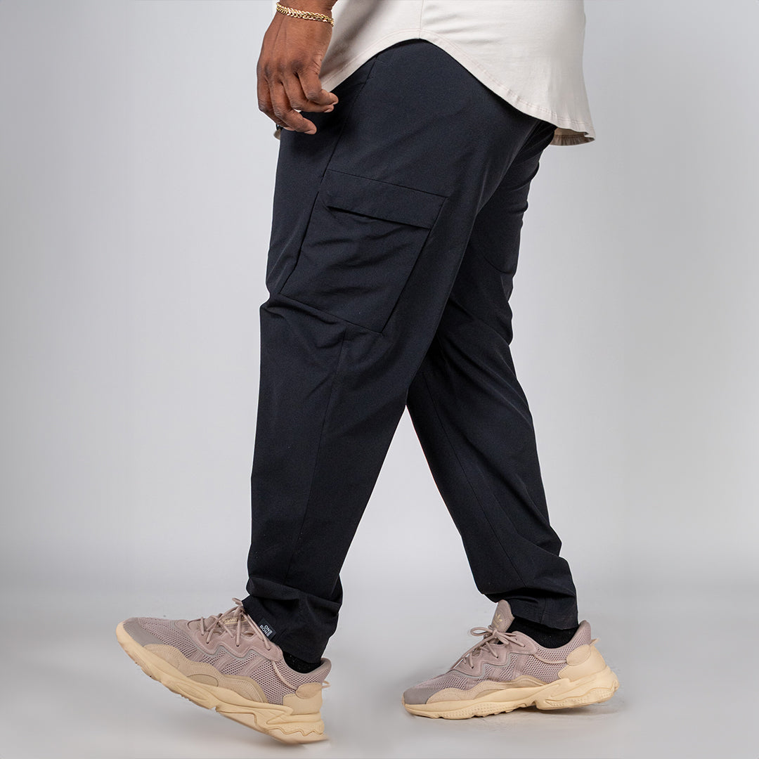 Up to waist 65inches. The cargo pant featuring a Built-in