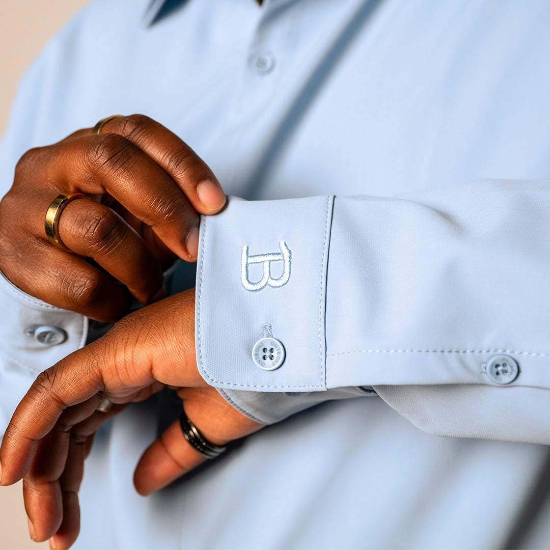 SmartFit Dress Shirt - Light Blue