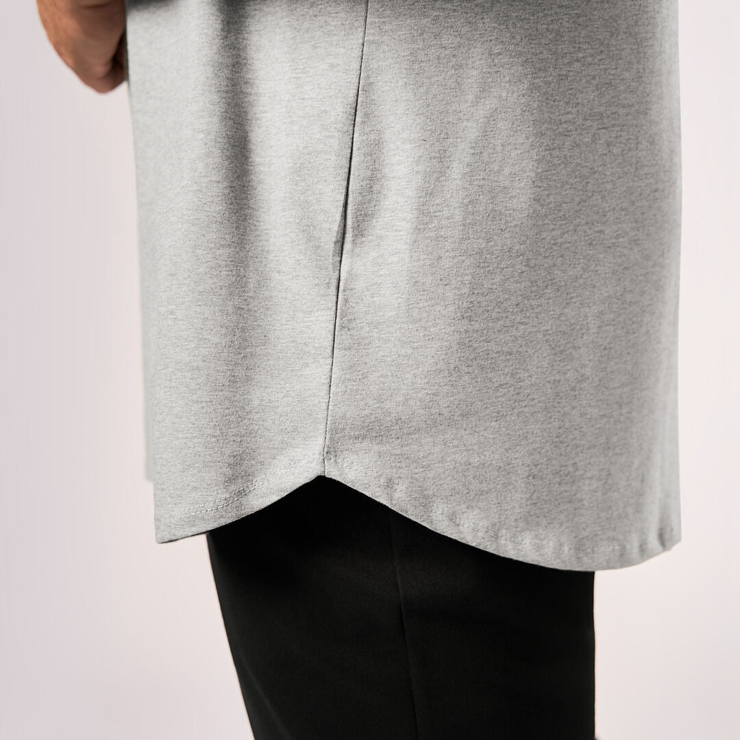 V-Neck - Grey Mix
