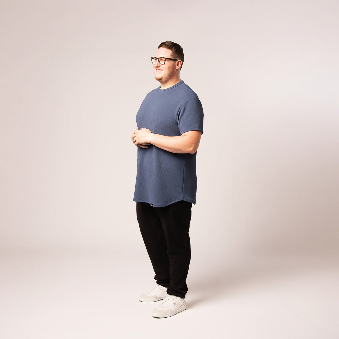 Bullet Tee - Evening Blue