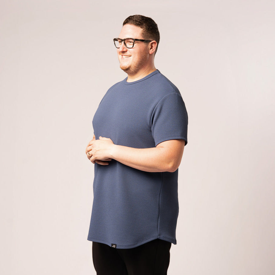 Bullet Tee - Evening Blue