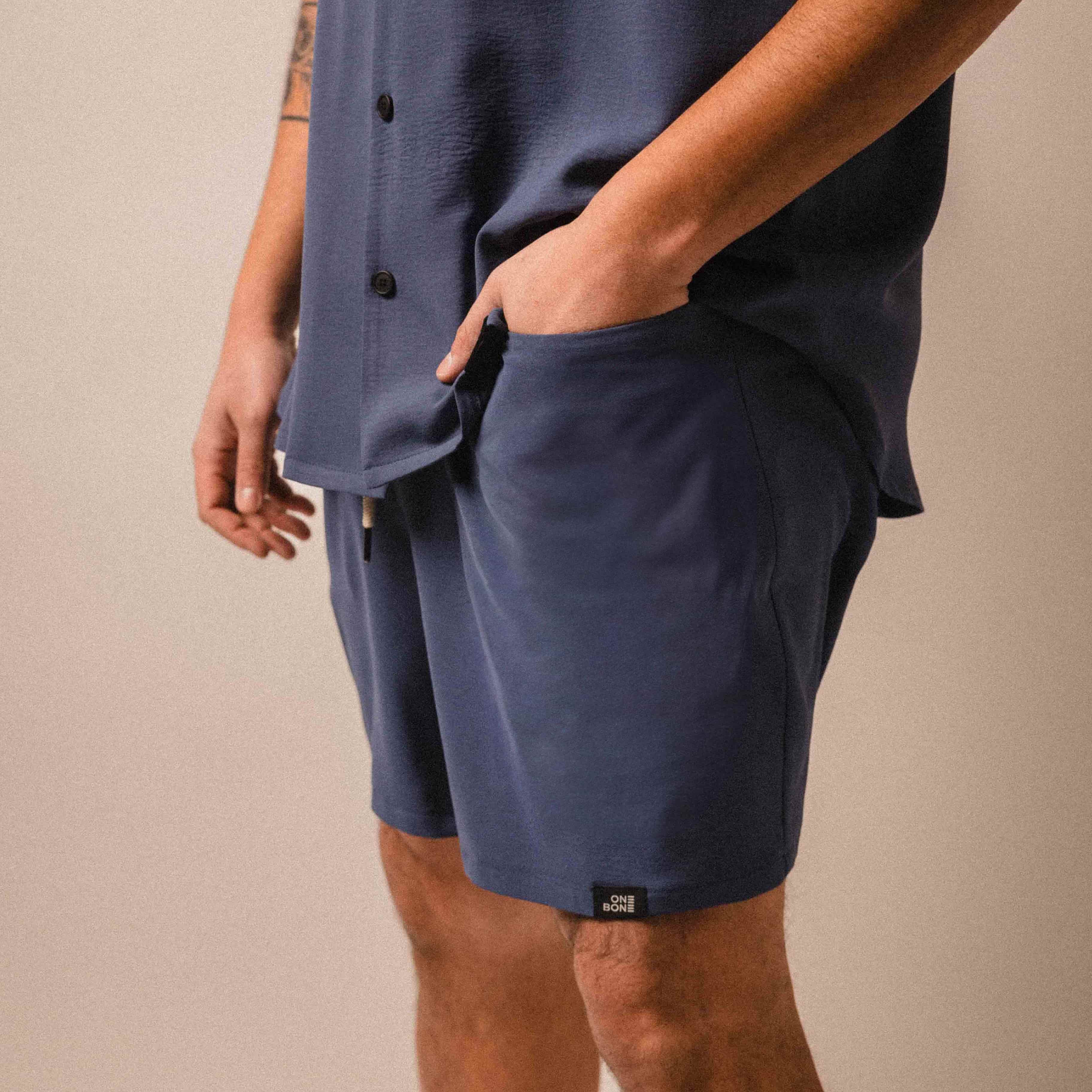 Airflow Yacht Short - Denim Blue