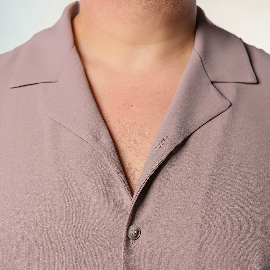 Airflow Yacht Shirt - Ash Elderberry