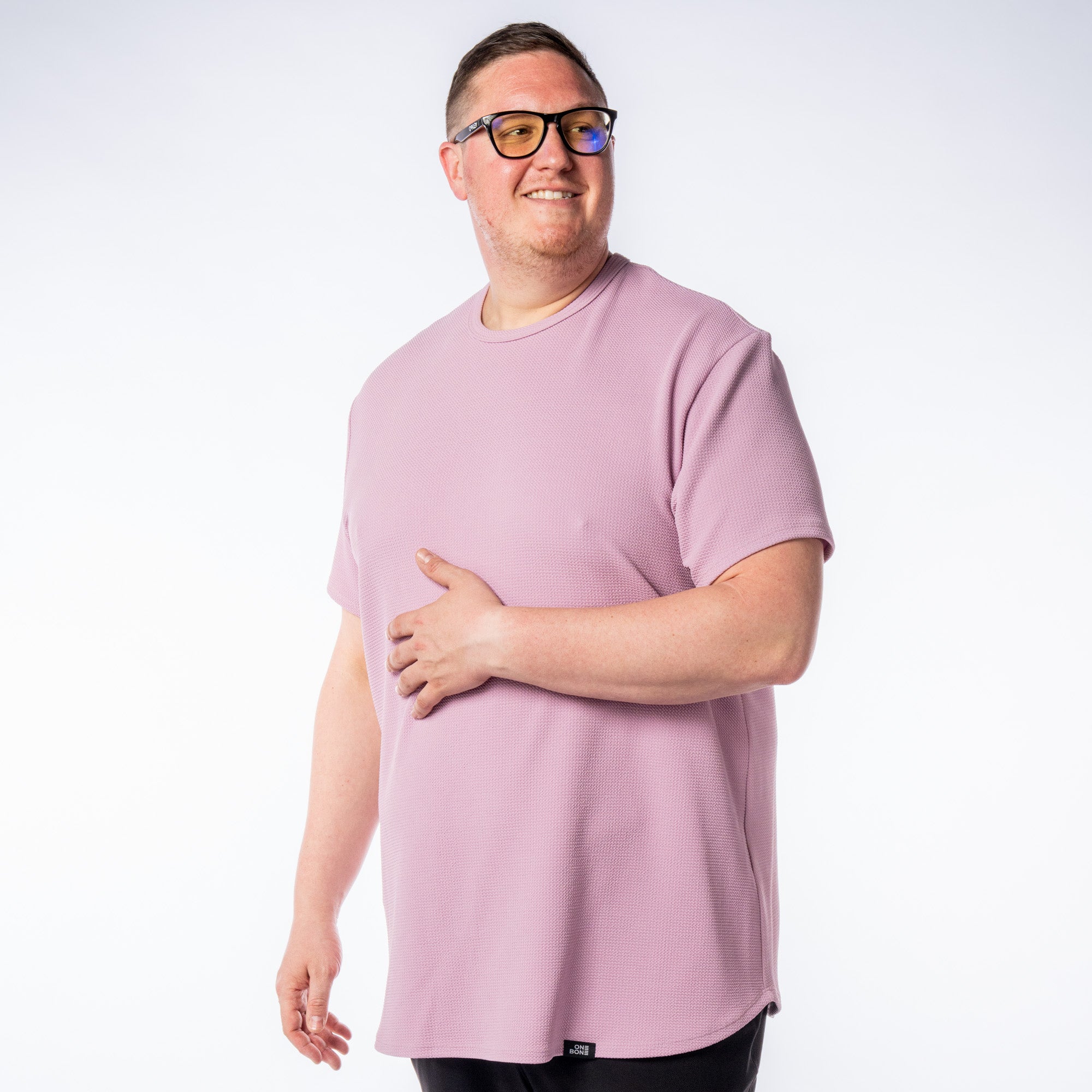model-specs: Adam is 6'3" | 320 lbs | Size 2