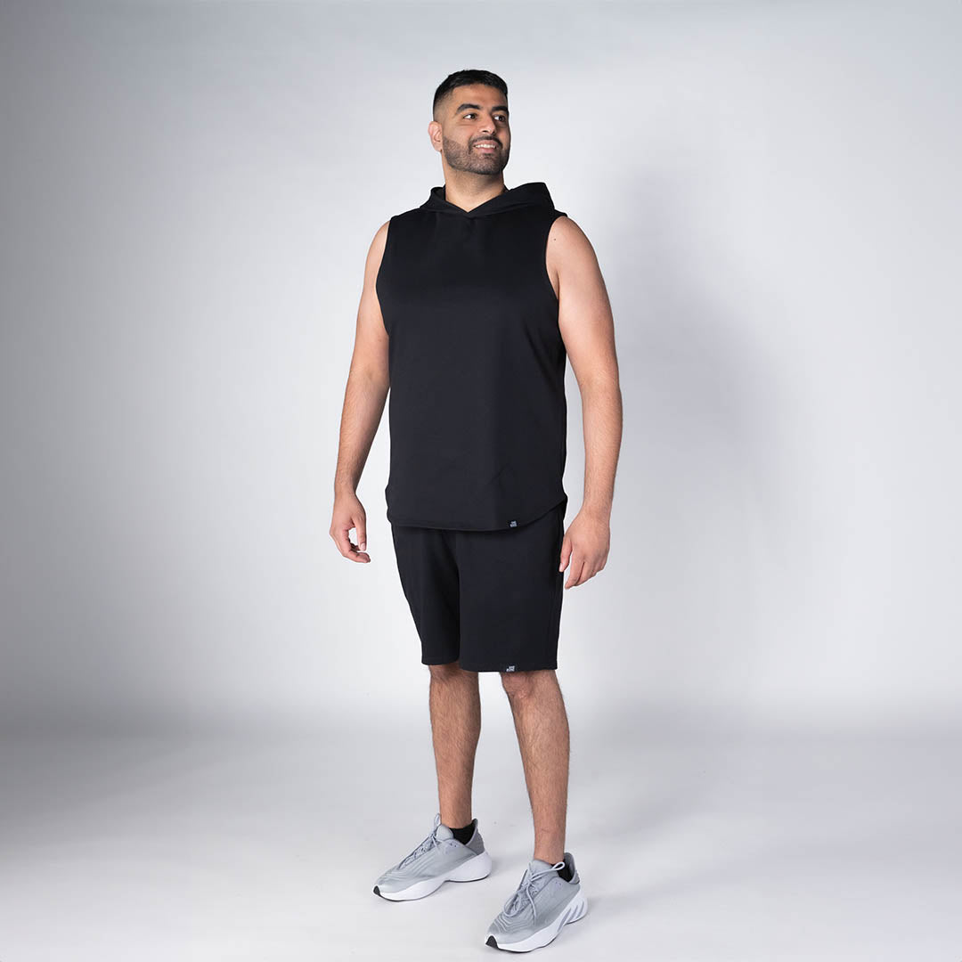 model-specs: Sahil is 6'2" | 230 lbs | Size 0