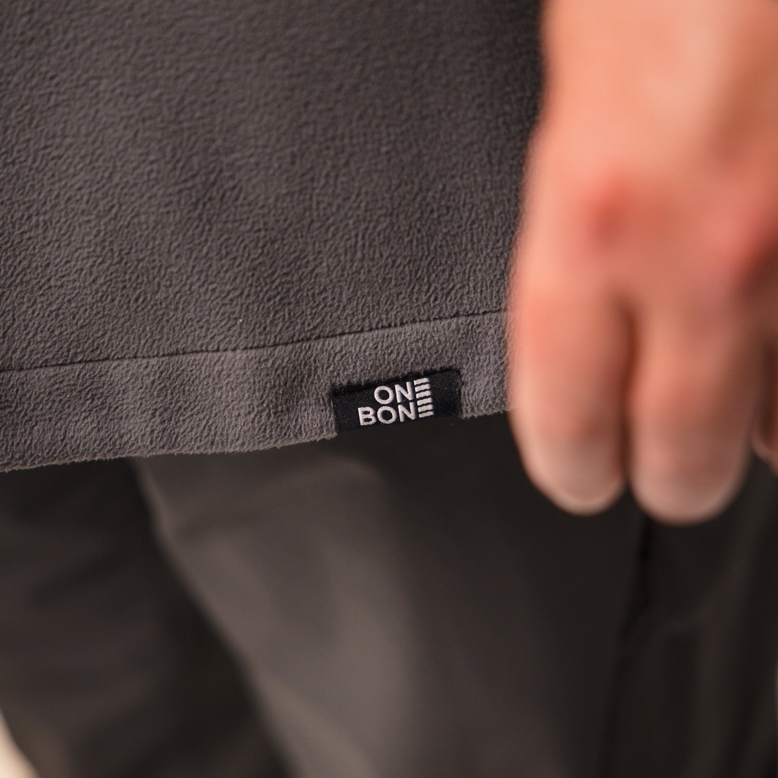 Fleece Button Up - Grey