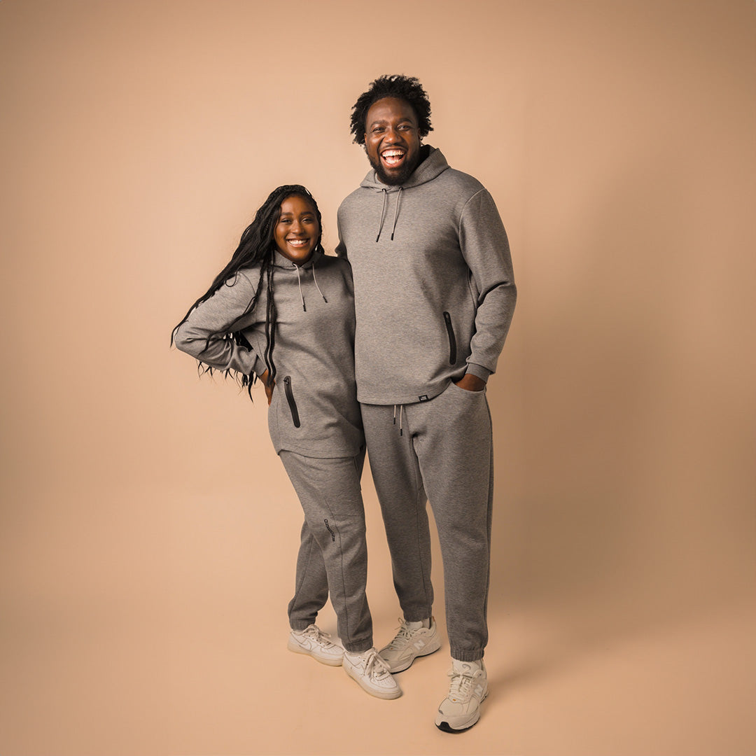 Tech Jogger - Heather Grey