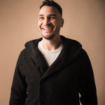 model-specs: Sheldon is 6'5" | 255 lbs | size 0