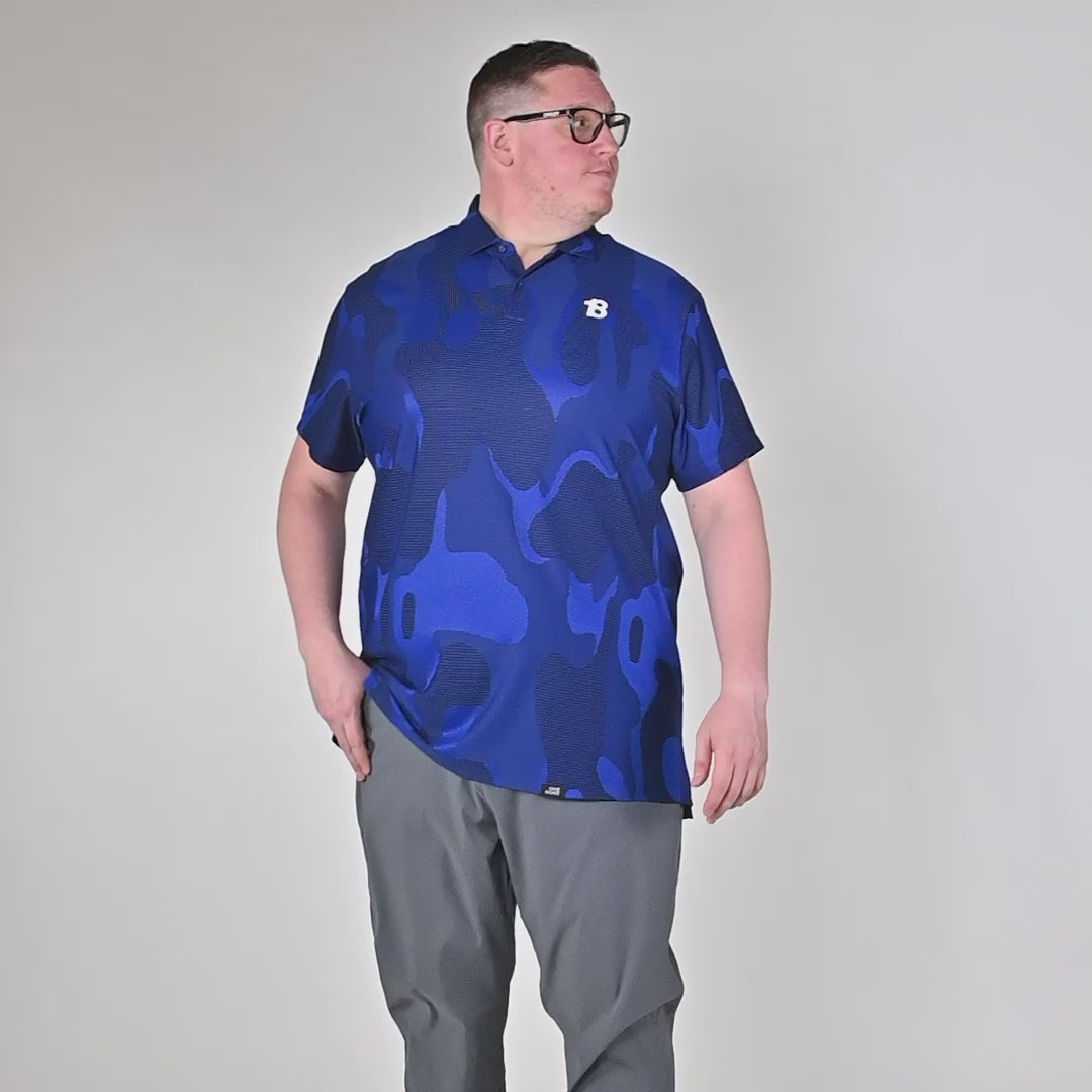Athletic Polo - Royal Blue