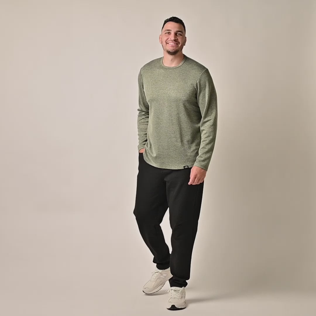 Captain Crewneck Sweater V2 - Pine Green