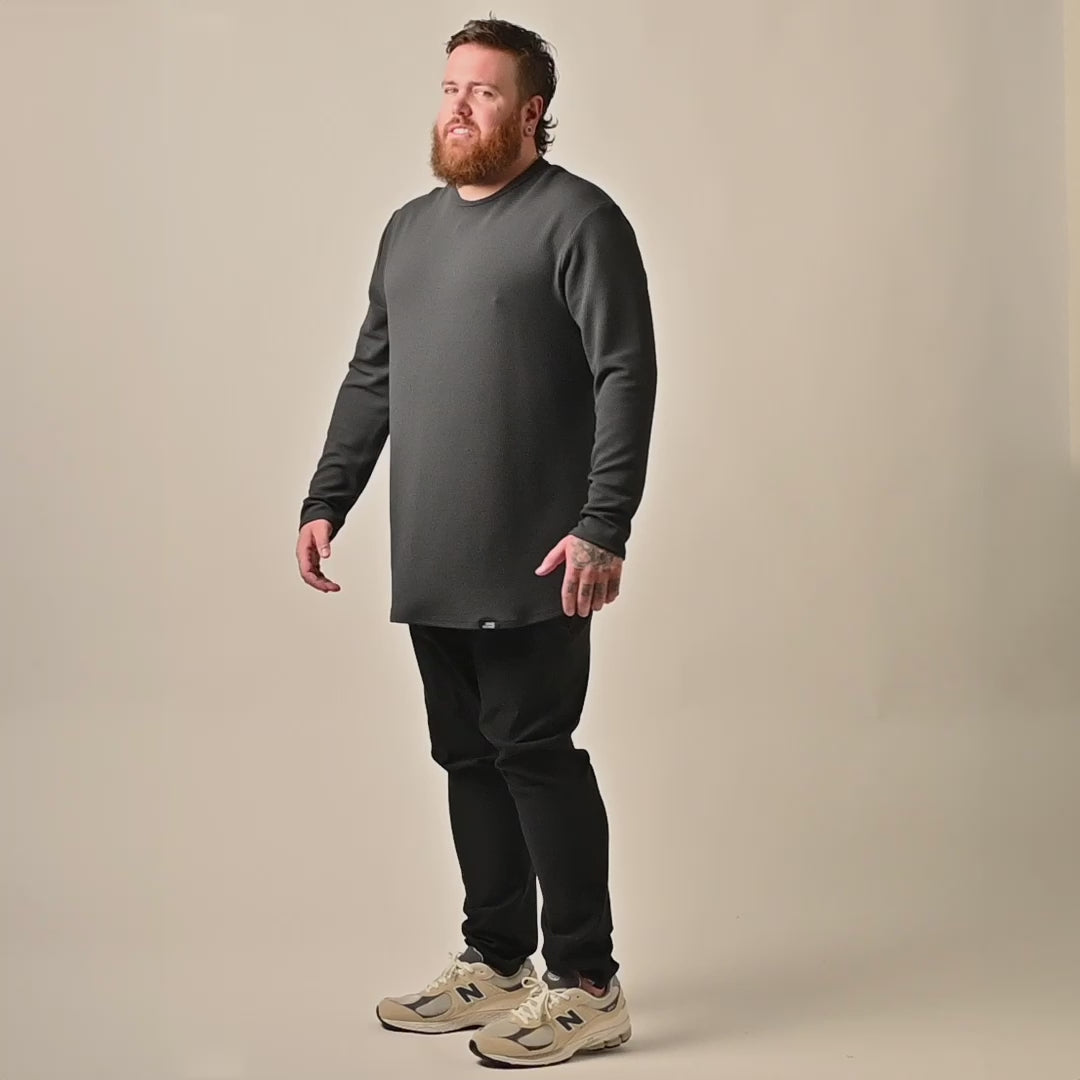 Bullet L/S - Carbon Grey